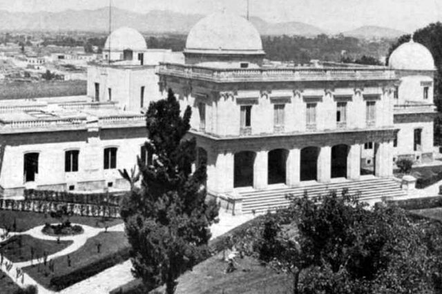 INAUGURACION DEL OBSERVATORIO METEOROLOGICO NACIONAL