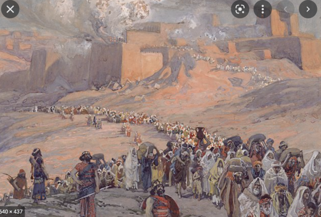 Babilonia conquista a asiria y a Israel y desrtuye el primer templo