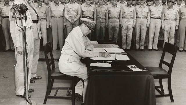 Japanese Surrendered to the Allies