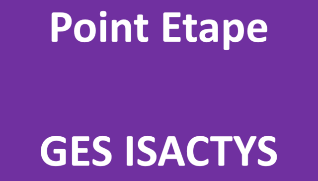 Point Etape GES ISACTYS