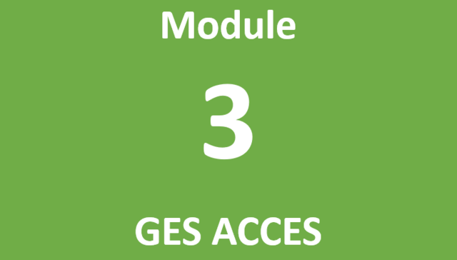 Module 3 GES ACCES