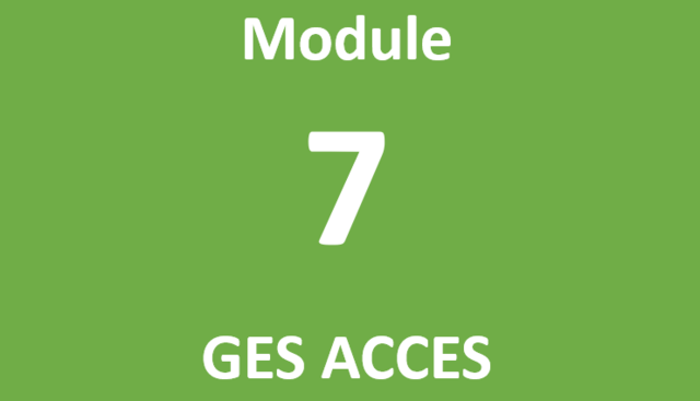 Module 7 GES ACCES