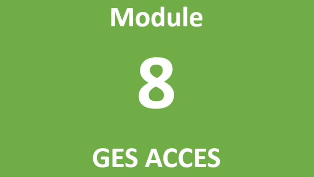 Module 8 GES ACCES