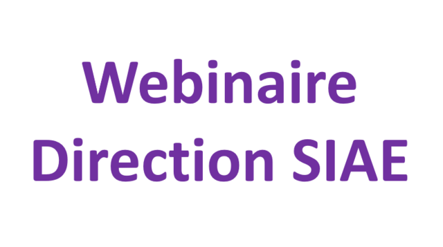 Webinaire avec les directions