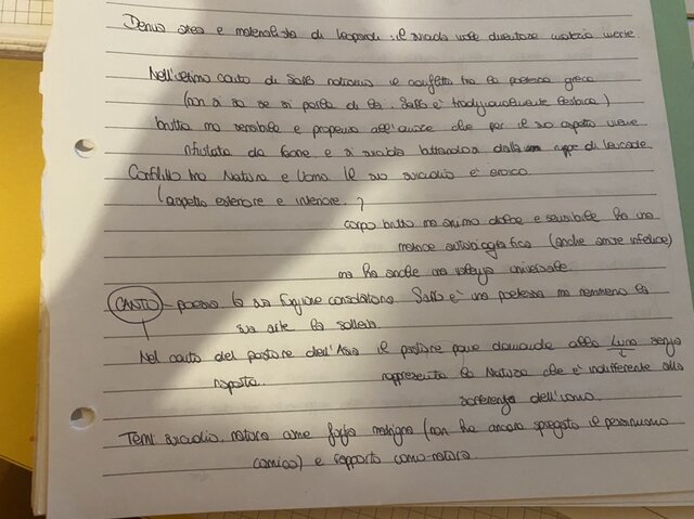 Ultimo Canto di Saffo - Leopardi