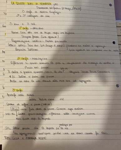 La Quiete dopo la Tempesta - Leopardi