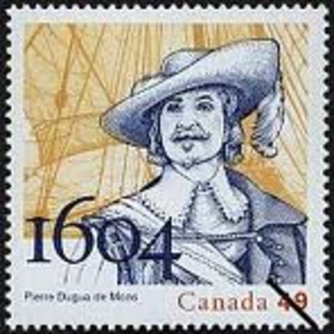 First European habitation in Ile Saint Croix