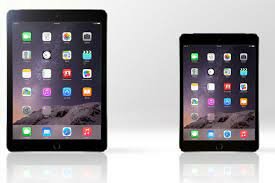 iPad Air 2 and iPad mini 3