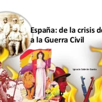 Timeline: De la crisis del 98 a la Segunda República