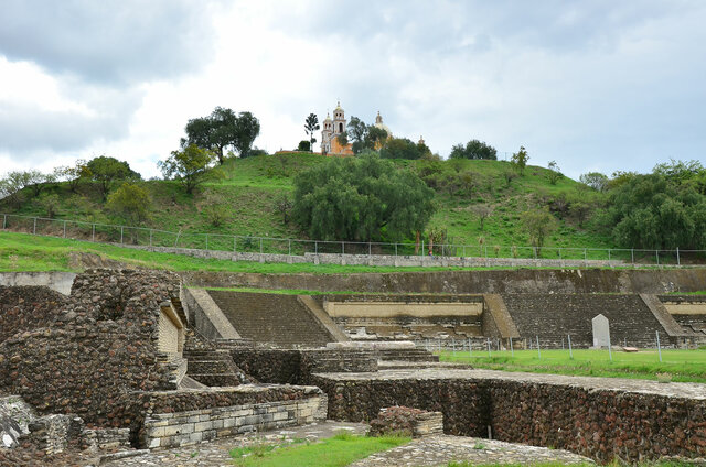 Cholula's archeological site (INAH)