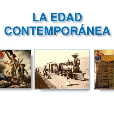 Timeline: EDAD CONTEMPPORÁNEA
