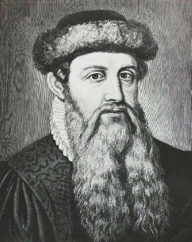 Johannes Gutenberg (1398-1468)
