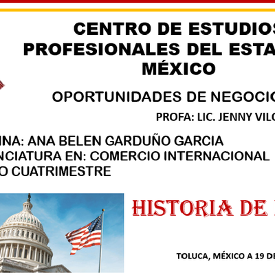 Timeline: HISTORIA DE LOS EUA