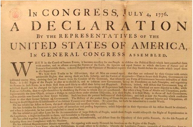 Declaration of Independence