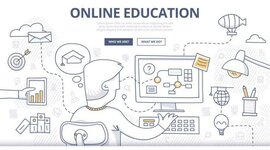 Timeline: Educación en línea y a distancia