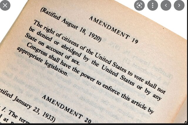 19th amendment