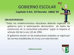 Artículo 142 de la Ley 115 de 1994