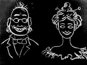 Primer intento representativo de animación de personajes animados