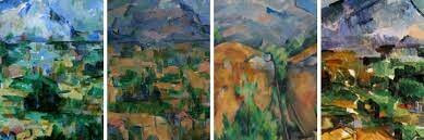 Montagna di Sainte Victoire - Cezanne