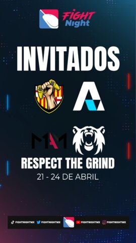 Torneo "Respect the grind"  del 21 al 24 de abril 2022