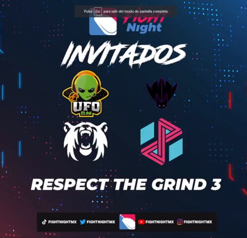 Torneo "Respect the grind 3"  del 19 al 22 de mayo