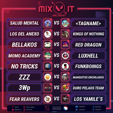 Torneo Colaboración "Mix It" 4 y 5 de Junio de 2022