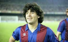 Maradona debuto en el Barcelona (España)