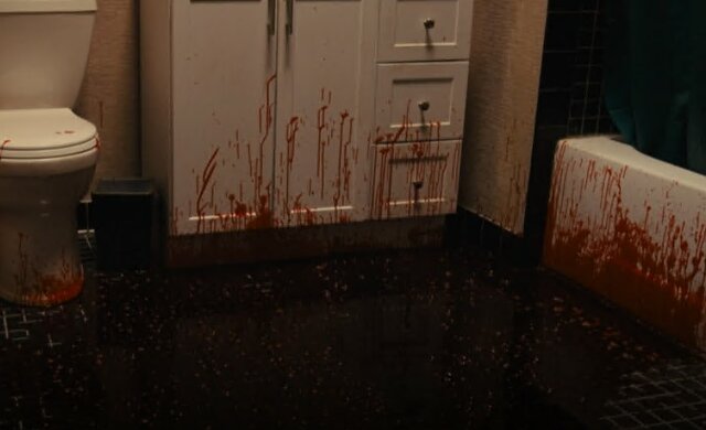 Henry 42 returns from shot in clearing