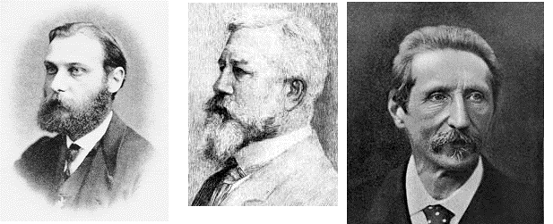 Walter Fleming, Edward Strassburger y Edward Van Beneden