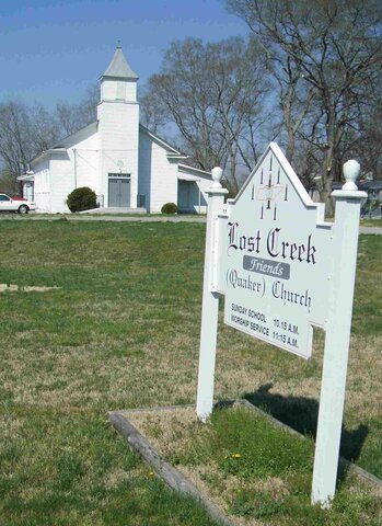 Lost Creek Monthly Meeting is "set off" in TN
