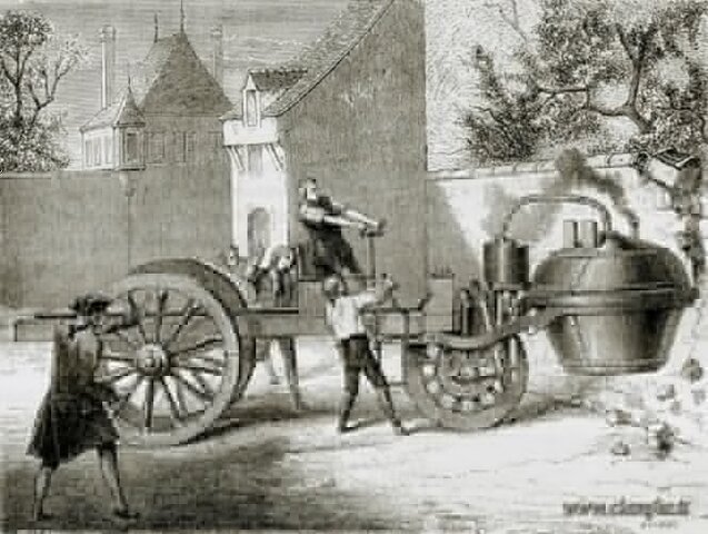 INVENZIONE DELLA MACCHINA  A VAPORE