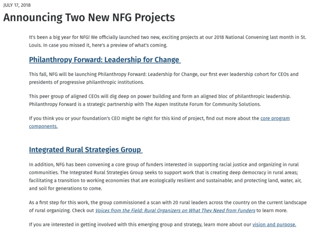 Adriana brings PF and IRSG to life