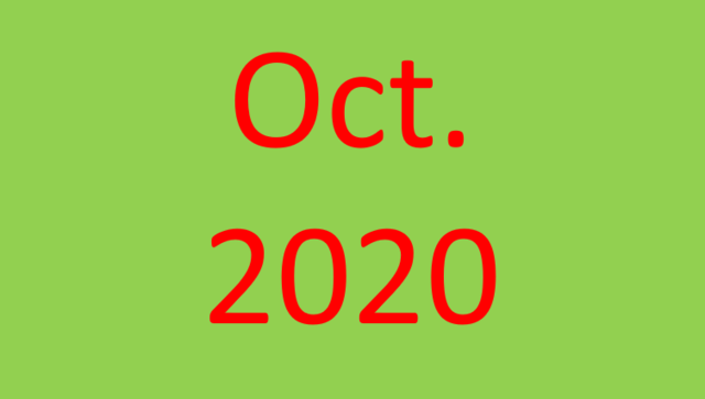 Octobre 2020