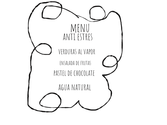 Menu antiestres