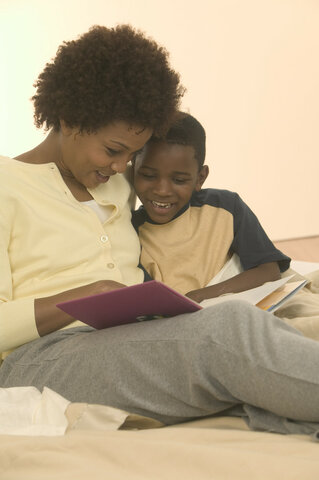 Supporting my son as he learned to read/ Reading recovery program