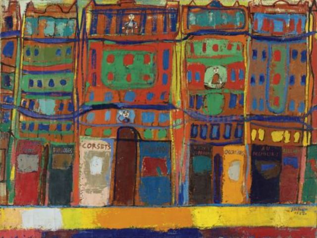 Jean Dubuffet's first solo exhibition.