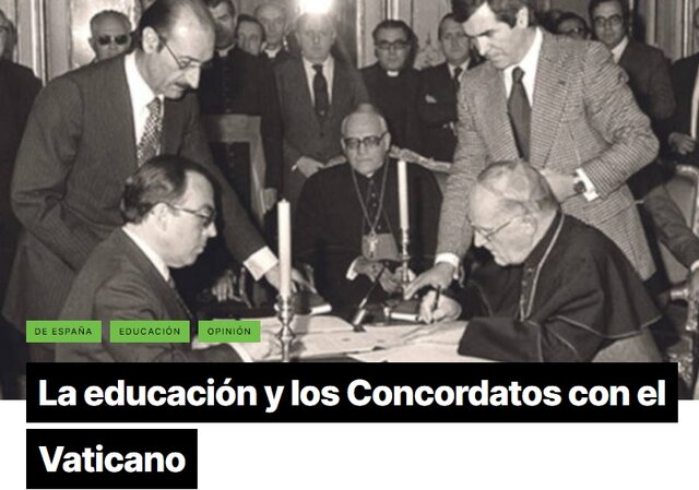 Firma de un Concordato