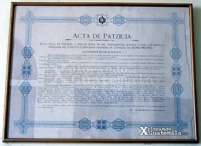Acta de Patzicia