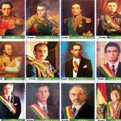 Timeline: Presidentes de Bolivia