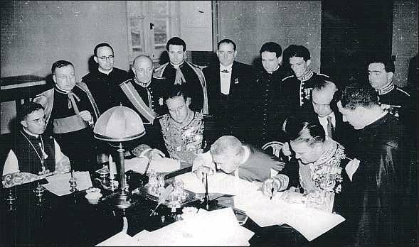 Firma del Concordato