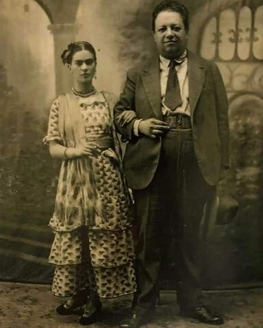 Contrae nupcias con Diego Rivera