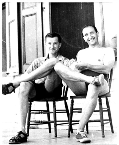 Salvador E. Luria y Max Delbrück