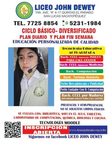 Inscripcion para el ciclo escolar 2021