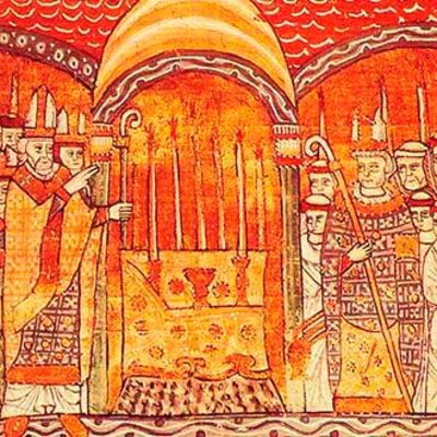 Timeline:  Papel que desempeñaba la iglesia católica en la edad media