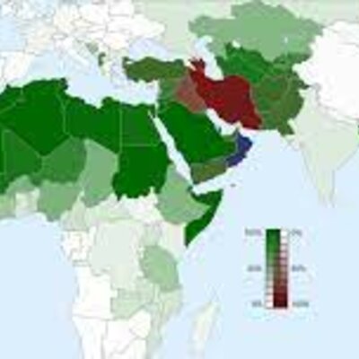 Timeline: Países en los que se expandió el islam.