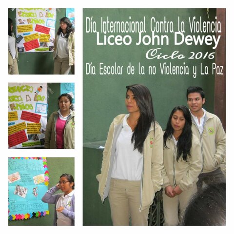 Día internacional contra la violencia, John Dewey