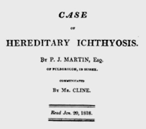 Caso de Ictiosis hereditaria