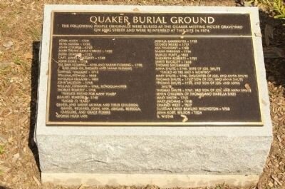 Charleston, SC, Quaker cemetery is moved