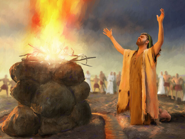 NOE- La ofrenda encima del altar