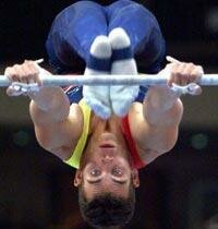 Jesús Carballo comença a fer gimnàstica